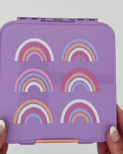 MontiiCo - BENTO THREE LUNCH BOX - Rainbow Roller