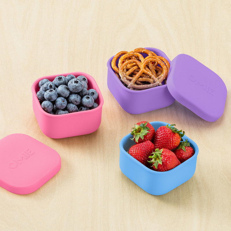 Omie Silicone Dip Containers for OmieBox V2, Set of 2 - Purple