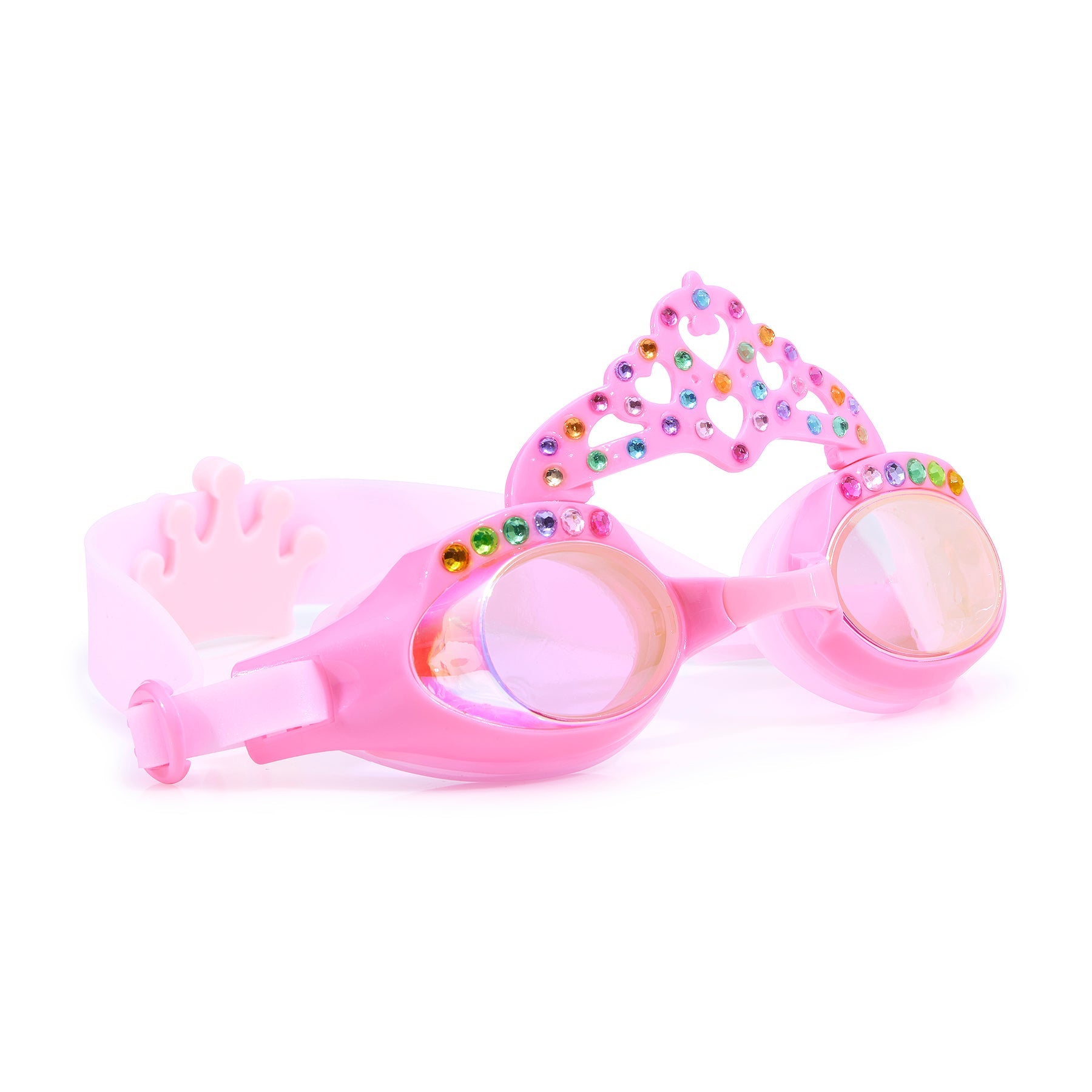 Bling2O - Girls goggle PRINCESS CROWN Peachy Pink