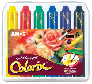 Amos - COLORIX CRAYONS 6 PACK