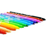 Amos - SILKY TWISTERS CRAYONS PASTEL WATERCOLOUR 36 PACK