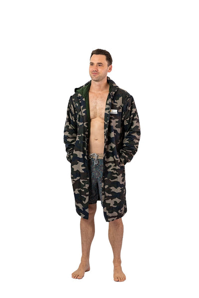 Schmik - SWIM PARKA - Army Print