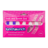 Lunch Punch - FORK AND SPOON SET - Pink