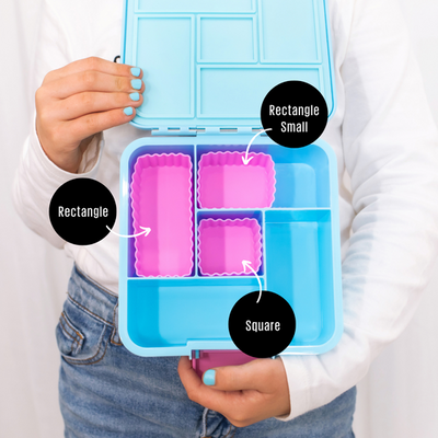 Little Lunch Box Co - BENTO CUPS RECTANGLE