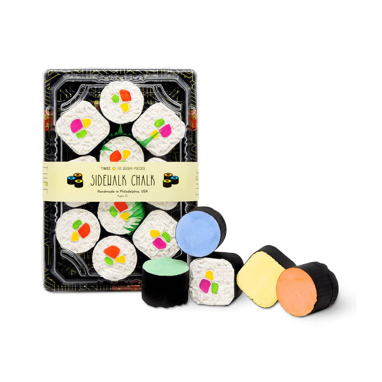 TWEE - Sushi Maki Roll Sidewalk Chalk